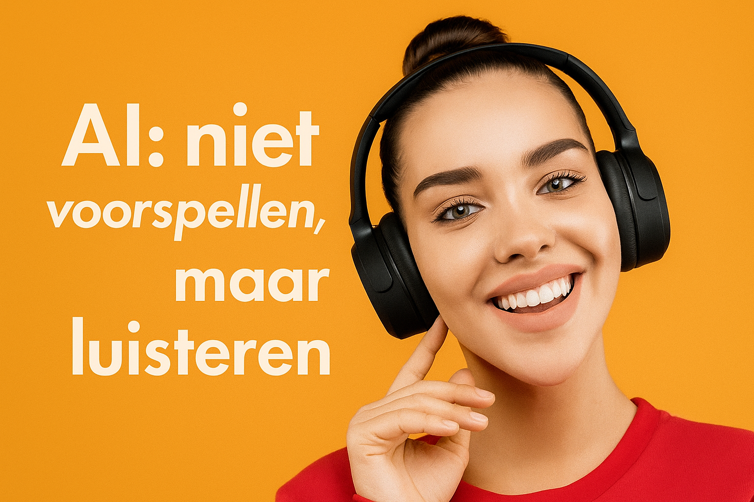 huXam AI niet voorspellen maar luisteren