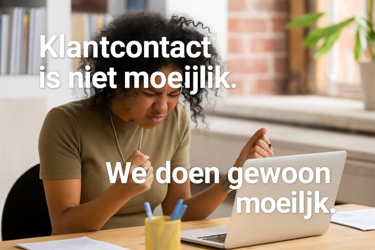 Klantcontact is niet moeilijk