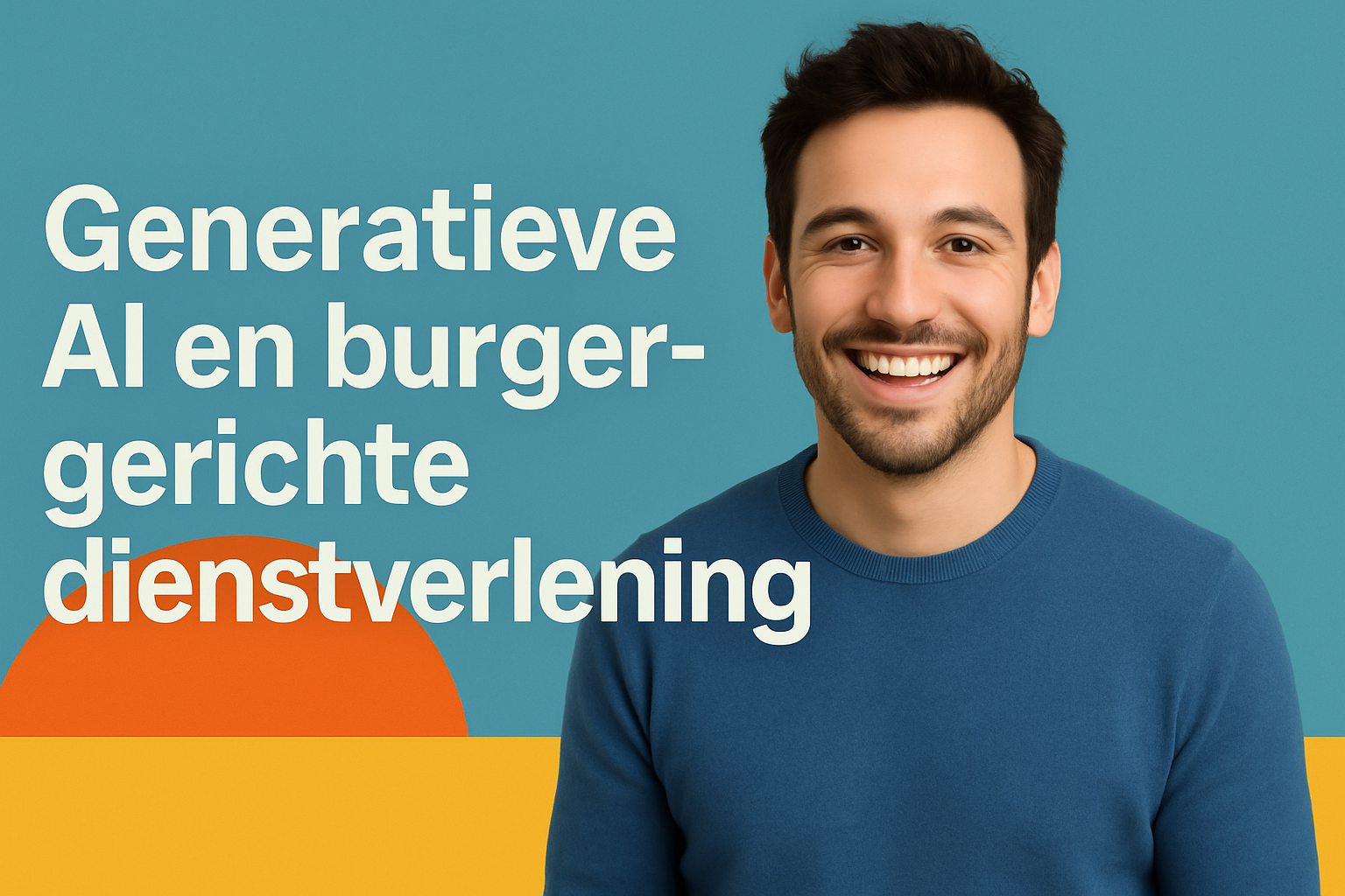 Generatieve AI rukt op in de overheid... maar echte burgergerichtheid vraagt meer dan technologie