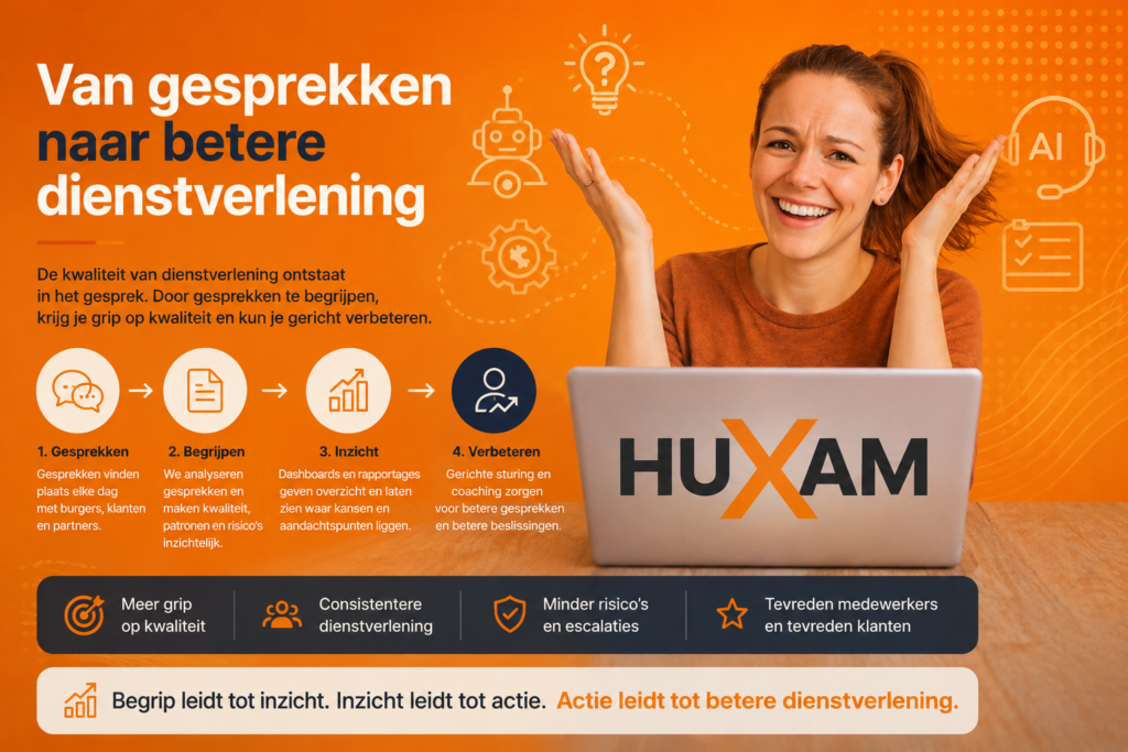 Gespreksregie van gesprekken naar betere dienstverlening