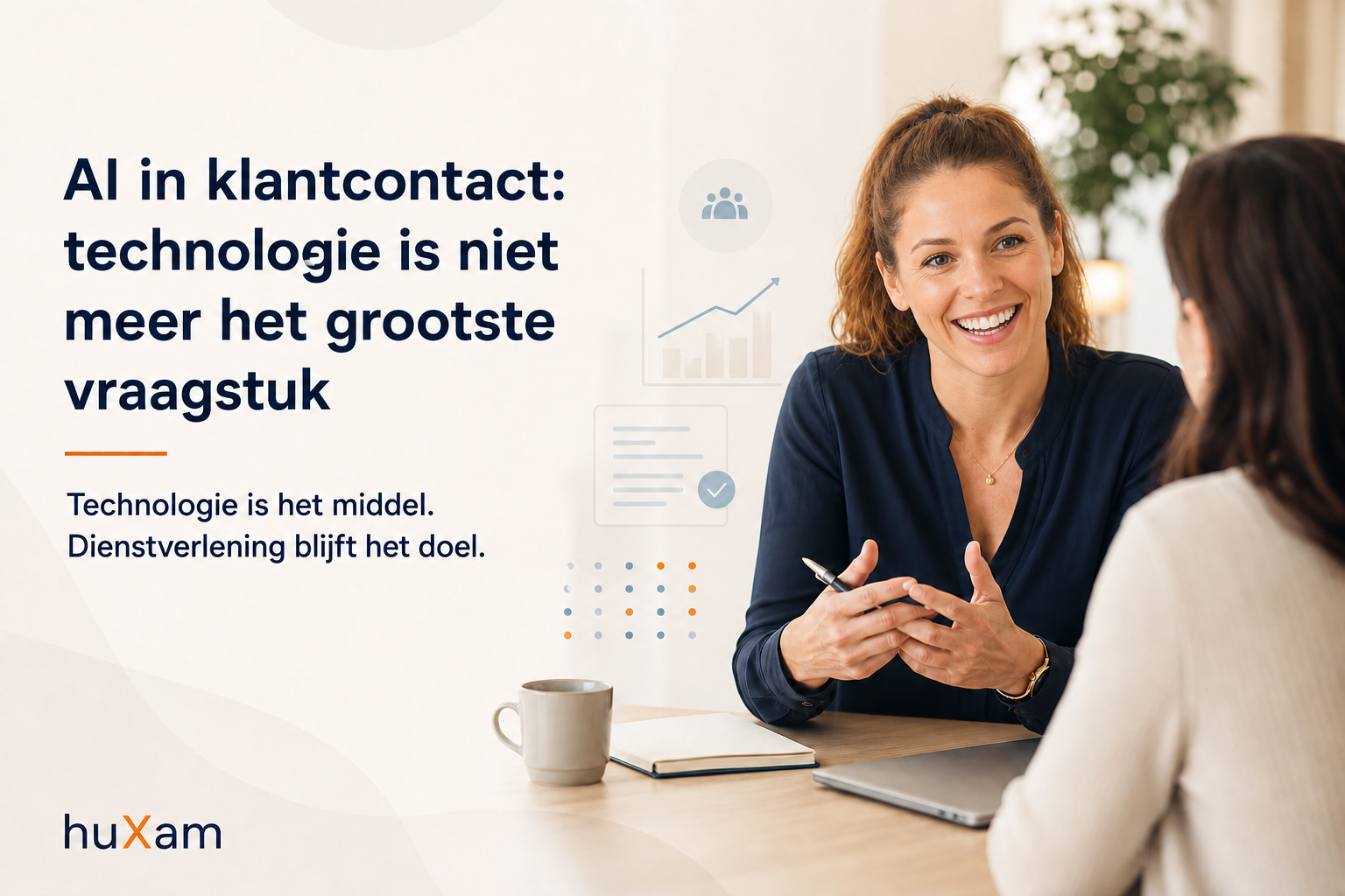 AI In klantcontact tehcnologie is het middel dienstverlening is het doel