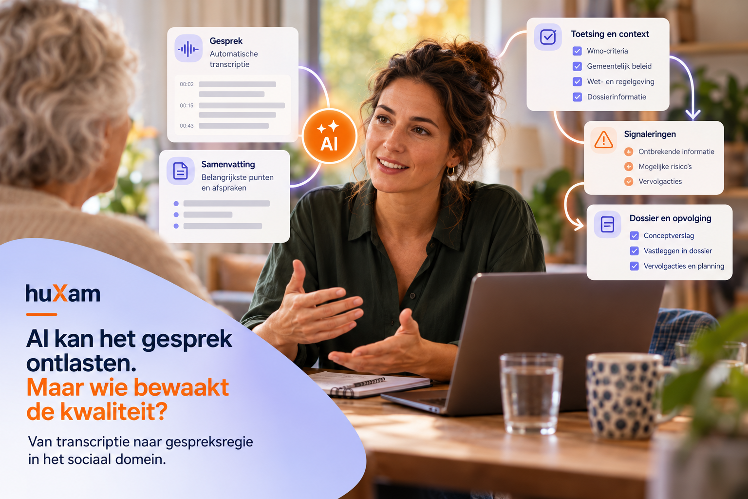AI bij keukentafelgesprekken: waarom transcriptie niet genoeg is