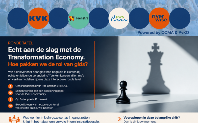 PvKO Ronde Tafel: Echt aan de slag met de Transformatie Economie