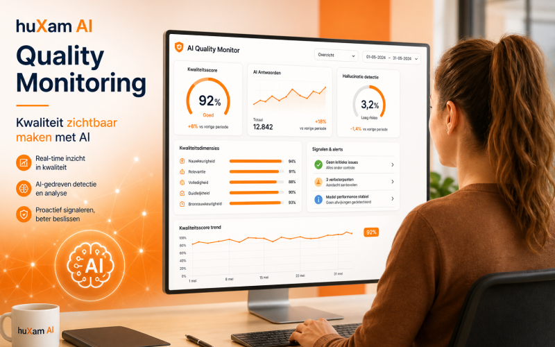 huXam contact aanvragen informatie, demo of afspraak
